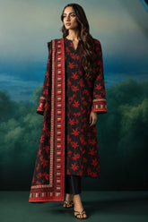 Shirt,Trouser & Dupatta Unstitched Dhanak 3 Piece 81