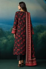Shirt,Trouser & Dupatta Unstitched Dhanak 3 Piece 81