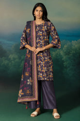 Shirt,Trouser & Dupatta Unstitched Dhanak 3 Piece 83