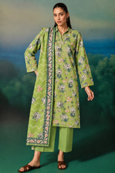Shirt,Trouser & Dupatta Unstitched Dhanak 3 Piece 85