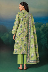 Shirt,Trouser & Dupatta Unstitched Dhanak 3 Piece 85