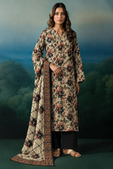 Shirt,Trouser & Dupatta Unstitched Dhanak 3 Piece 88