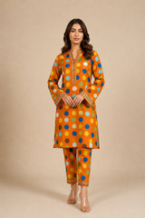 Shirt & Trouser Unstitched 2Pcs Suit 10
