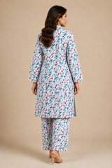 Shirt & Trouser Unstitched 2Pcs Suit 01