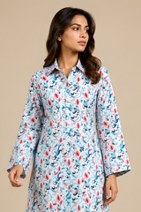 Shirt & Trouser Unstitched 2Pcs Suit 01