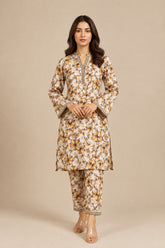 Shirt & Trouser Unstitched 2Pcs Suit 21
