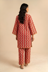 Shirt & Trouser Unstitched 2Pcs Suit 21