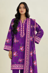 Shirt,Trouser & Dupatta Unstitched Lawn 3 Piece 28