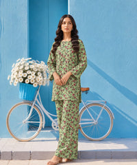 Shirt & Trouser Unstitched 2Pcs Suit 02