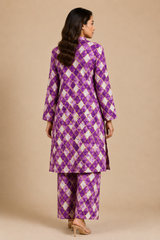 Shirt & Trouser Unstitched 2Pcs Suit 35