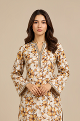 Shirt & Trouser Unstitched 2Pcs Suit 36