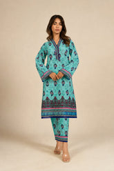 Shirt & Trouser Unstitched 2Pcs Suit 38