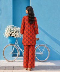 Shirt & Trouser Unstitched 2Pcs Suit 03