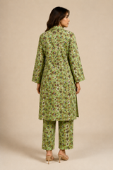 Shirt & Trouser Unstitched 2Pcs Suit 48