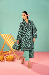Shirt,Trouser & Dupatta Unstitched Linen 3 Piece 58