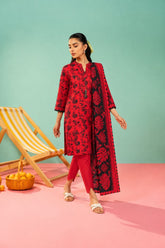 Shirt,Trouser & Dupatta Unstitched Linen 3 Piece 60