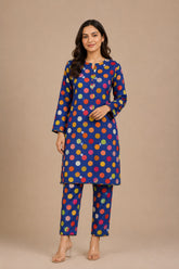 Shirt & Trouser Unstitched 2Pcs Suit 69