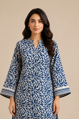 Shirt & Trouser Unstitched 2Pcs Suit 83