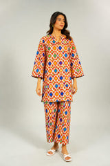 Shirt & Trouser Unstitched 2Pcs Suit 73