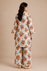 Shirt & Trouser Unstitched 2Pcs Suit 80