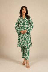 Shirt & Trouser Unstitched 2Pcs Suit 74