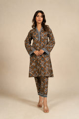 Shirt & Trouser Unstitched 2Pcs Suit 75