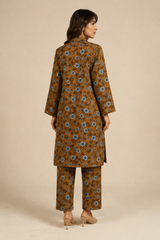 Shirt & Trouser Unstitched 2Pcs Suit 77