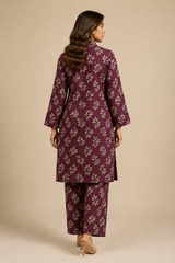 Shirt & Trouser Unstitched 2Pcs Suit 78