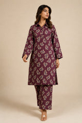 Shirt & Trouser Unstitched 2Pcs Suit 78