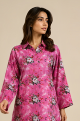 Shirt & Trouser Unstitched 2Pcs Suit 07