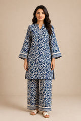 Shirt & Trouser Unstitched 2Pcs Suit 83