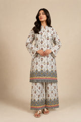 Shirt & Trouser Unstitched 2Pcs Suit 89
