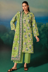 Shirt,Trouser & Dupatta Unstitched Dhanak 3 Piece 85