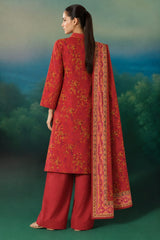Shirt,Trouser & Dupatta Unstitched Dhanak 3 Piece 89