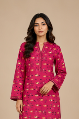 Shirt & Trouser Unstitched 2Pcs Suit 14