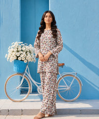 Shirt & Trouser Unstitched 2Pcs Suit 01