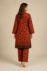 Shirt & Trouser Unstitched 2Pcs Suit 20