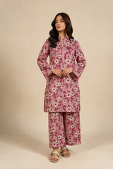 Shirt & Trouser Unstitched 2Pcs Suit 24