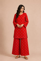 Shirt & Trouser Unstitched 2Pcs Suit 26