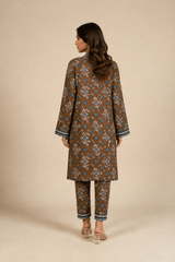 Shirt & Trouser Unstitched 2Pcs Suit 28