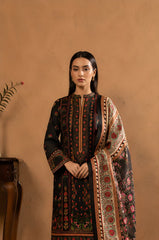 Shirt,Trouser & Dupatta Unstitched Lawn 3 Piece 03