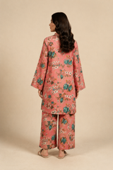 Shirt & Trouser Unstitched 2Pcs Suit 42