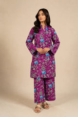 Shirt & Trouser Unstitched 2Pcs Suit 44