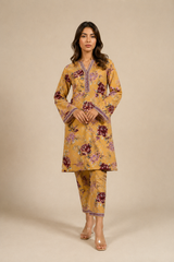 Shirt & Trouser Unstitched 2Pcs Suit 49