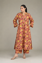 Shirt & Trouser Unstitched 2Pcs Suit 04