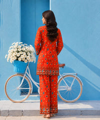 Shirt & Trouser Unstitched 2Pcs Suit 04