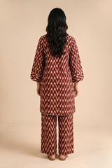 Shirt & Trouser Unstitched 2Pcs Suit 57