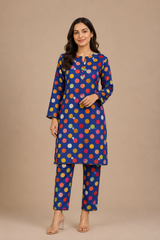 Shirt & Trouser Unstitched 2Pcs Suit 65