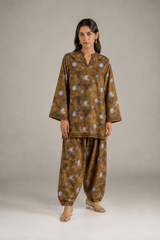 Shirt & Trouser Unstitched 2Pcs Suit 71