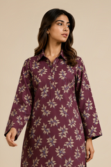 Shirt & Trouser Unstitched 2Pcs Suit 78